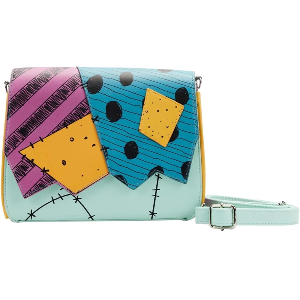 Loungefly Sally “Nightmare Before Christmas” Blue and Yellow Crossbody Bag